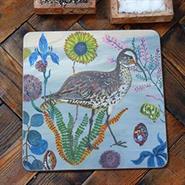 BIRDS IN THE DUNES TABLE MATS, PLACEMATS & COASTERS