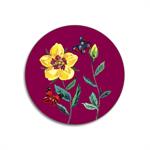 Rose, Roses, Rose Table Mat, Rose Placemat, Rose Coasters, China Rose, Floral, Floral Placemats, Floral Coasters, China Rose Coaster